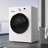 Kennkari ドラム式 洗濯乾燥機 洗濯8kg 乾燥6kg 幅60cm 左開き 温度調節 家庭用 新生活 一人暮らし (ホワイト)