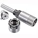 Eyech Heavy Duty Router Collet Extension Collet Extender Adapter for 1/4 Inch Shank Router Bit with1/4 inch ER16 Spring Collet