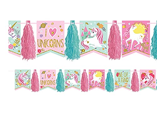 White Green Gold Pennant Banner,2 Pack Glitter Paper Triangle Flags ...