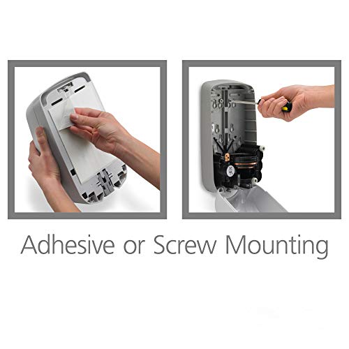 Gojo Premium Foam Antibacterial Handwash, Fresh Fruit Scent, Tfx Starter Kit, 1-1200 Ml Foam Hand Soap Refill + 1 - Gojo Tfx Dove Grey Touch-Free Soap Dispenser - 5362-D1 #TOP4