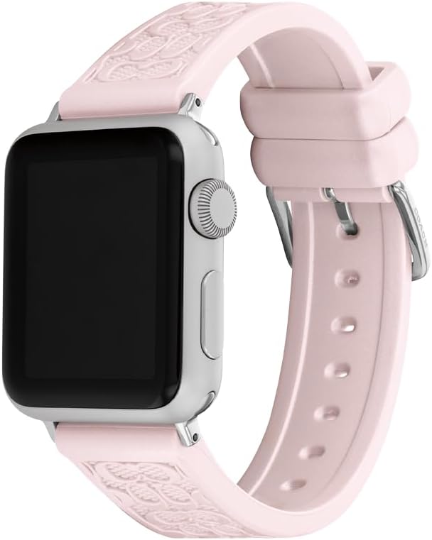 Coach Apple Watch Strap, Compatible with Apple Watch 38mm, 40mm, 41mm, 42mm, 44mm, and 45mm, Interchangeable Band, Create Your Unique Style