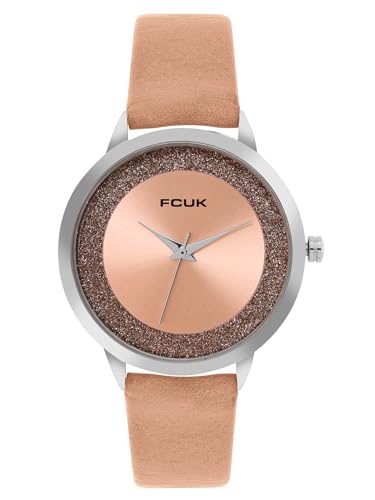 FCUK Analog Pink Dial Womens Watch-FK00025B (B0CMJ13PCB) Amazon Price History, Amazon Price Tracker