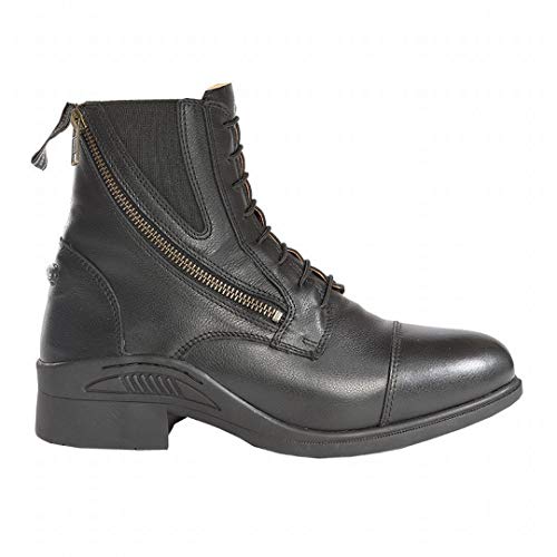 Botines con cordones Meridius de piel de ternera natural y suela flexible