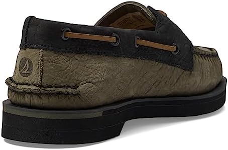 Sperry Men's, Authentic Plushwave Double Sole Boat Shoe Olive | Image 4