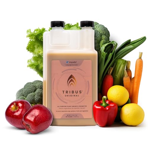 Tribus Organic Microbial Inoculant – Root Booster for Plants, Increases Plant Yield, Root Growth, Flower & Fruit Quality. Bloom Booster. Visible Root Growth in 24Hrs. Packaging May Vary. 33.8 oz - Best Microbial Inoculants