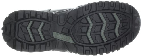 Men’s Tactical Waterproof Work Boots Air-Tac Mid 6” with Zipper - Oil & Slip Resistant Black Leather Boots4