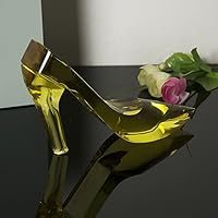 Amazon.co.jp: 6色13cmクリスタルハイヒール工芸品ガラス靴モデル装飾