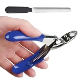 All-Breed Paw Solution: Designed for all breed pet grooming, the cat nail clipper ensures effortless trimming for pets of varying sizes, functioning as a universal paw care tool that simplifies the grooming process, offering convenience and safety for both small cats and large dogs during regular nail maintenance sessions