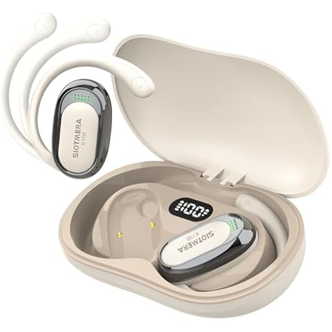 SIOTMERA Translation Earbuds K118, AI Language Translator Earbuds,144 Languages Real-Time Translation, 3-in-1 Adjustable Bluetooth Translation Earbuds, Offline Mode, APP for iOS & Android, White Cover