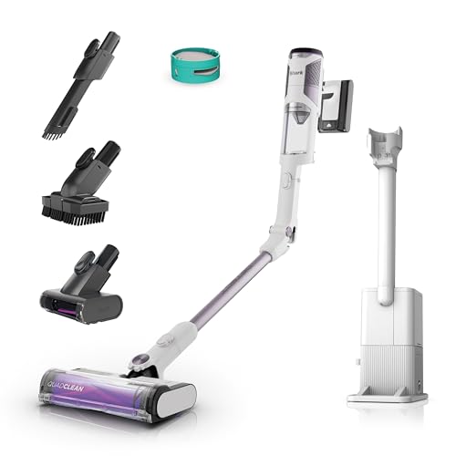 Shark Aspirateur Detect Clean & Empty sans fil, aspiration puissante avec détection de saleté, base auto-vidante 2 L, 60 min, antiemmêlement, animaux,...