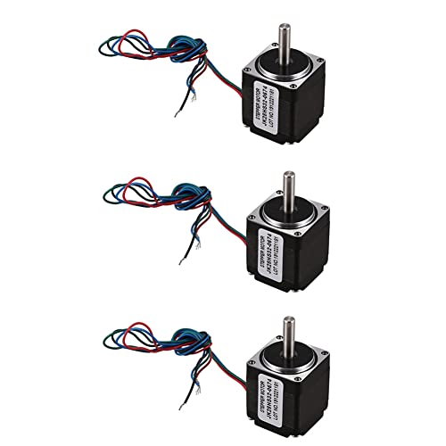 Giwnhvx 3X NEMA 11 28 Hybrid Stepper Motor 1.8 Degree 2 Phase 4 Wires 32mm Stepper Motor for CNC Router