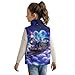 TOADDMOS Train Full Zip Vest Comfortable Cloud Boys Sleeveless Vests Size 3T Stylish Lightweight Sleeveless Jackets Outerwear with Pockets Fashion Warm Winter Coat with Pocket