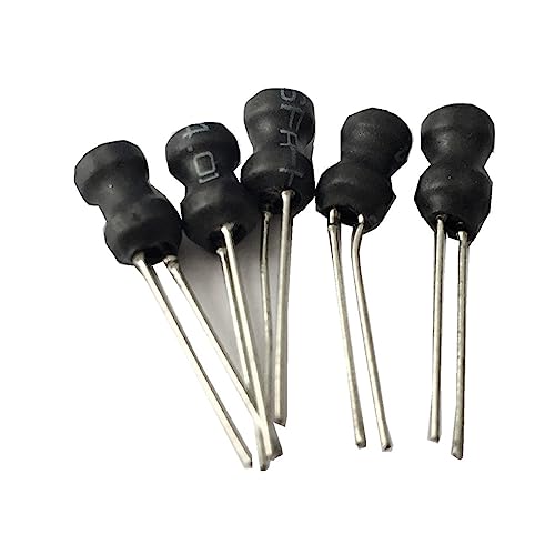 WHWRCADV 30 Pcs 10uH Inductor Diameter 6X8mm Inductor 10uH 2pins Through Hole