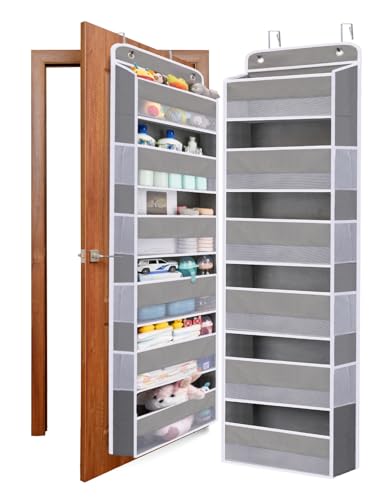 WishJazz Over The Door Organizer 6 Large Pockets, 50...