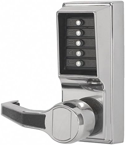 Push Button Lockset, 1000, Lever