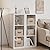 StorageWorks Shelf Baskets for Organization, Linen Closet Organizers and Storage Basket, Foldable Storage Bins, Closet Organizer Bins for Clothes, Brown & Beige, 3-Pack, Large