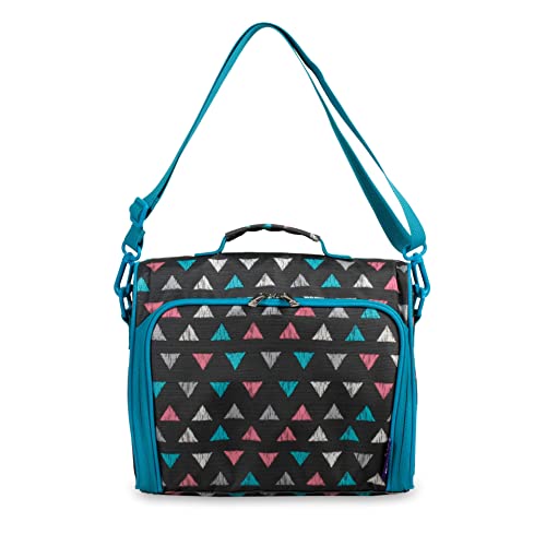 Image of J World Casey Kids Lunch Bag. Cute Insulated Lunch-Box for Boys Girls, Sprinkle