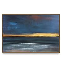 Framed Canvas Wall Art Colorful Abstract Canvas Prints Home Artwork Decoration for Living Room,Bedroom - 16x24 inches