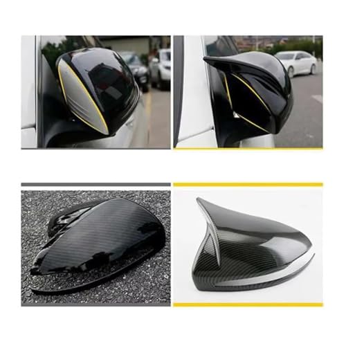 Coques rétroviseur pour Benz Classe E C S GLC | Couvercle noir LHD - 5