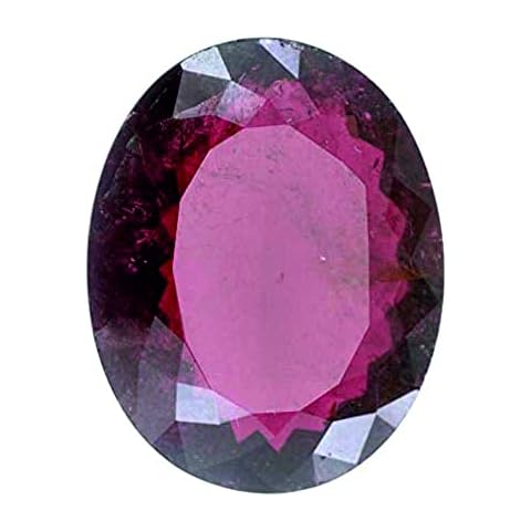 TEJVIJ AND SONS Tejvij And Sons 5.50 Carat red Garnet Crystal Stone red Garnet for Men and Women red Garnet Stone raw Cover