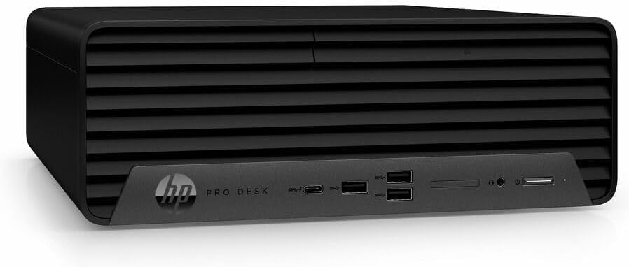 Image of HP Pro 400 G9 SFF Business Mini PC Desktop Computer, Intel Core I5-14500, up to 5.0 GHz, 16GB DDR5 RAM, 1TB SSD, Windows 11 Pro, HDMI, DisplayPort, USB-C, Wi-Fi, Bluetooth, Wired Keyboard&Mouse