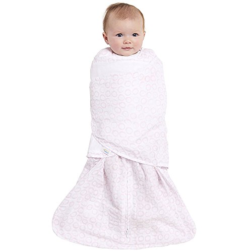 image for HALO 100% Cotton Muslin Sleepsack Swaddle Wearable Blanket, TOG 1.5, C