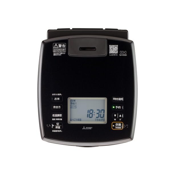 Amazon | 三菱電機 IH炊飯器 5.5合炊き NJ-VS10H-B ブラック 黒曜 備長