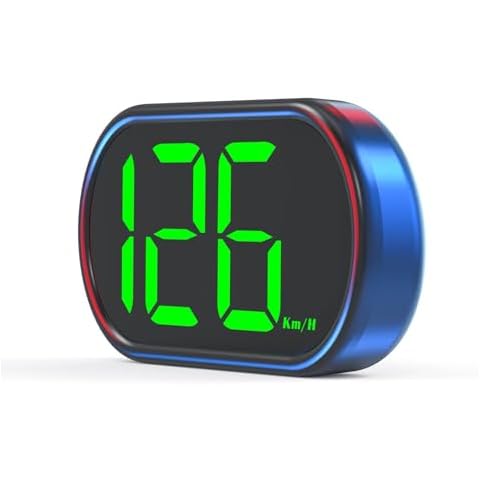 AZIJYV New Speedometer HUD GPS Digital Speed Meter MPH Car Head Up Display Suitable for All Cars,USB Cable Plug & Play Cover