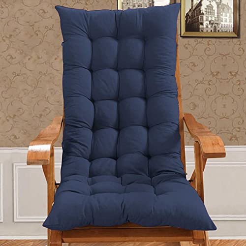 Coussin de chaise à bascule pour soulager le dos - Matelas épais 48x120 cm pour fauteuil rotin