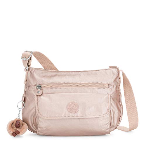 Kipling Syro Crossbody, Quartz Metallic, Medium