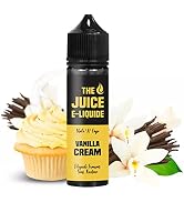 E-LIQUIDE 50ML SAVEUR VANILLE CREME - THE JUICE - E-CIGARETTE - SANS TABAC 