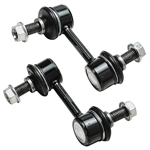 Image of Detroit Axle - 14pc Suspension Kit for 2004 2005 2006 Acura TL, Front 2 Lower Control Arms Assembly 2 Lower Ball Joints 4 Outer Inner Tie Rod Ends, 4 Front Rear Sway Bar End Links, 2 Boots Replacement