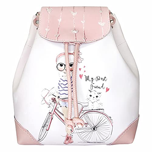 Mochila Bolsa Infantil Menininha Bike Costas, Magicc MO-008