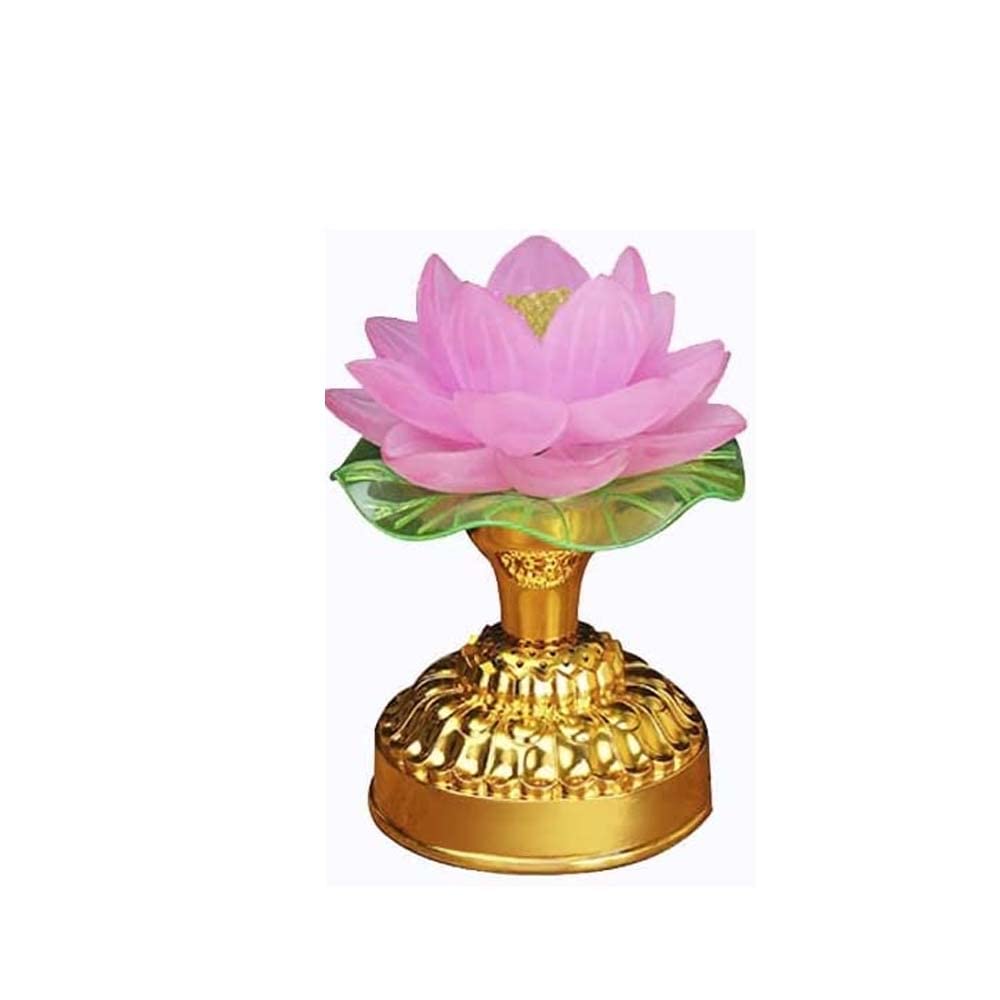 Amazon｜蓮花 蓮の花 造花 常花蓮華 光る蓮の花 仏花 ロータス 蓮華 7