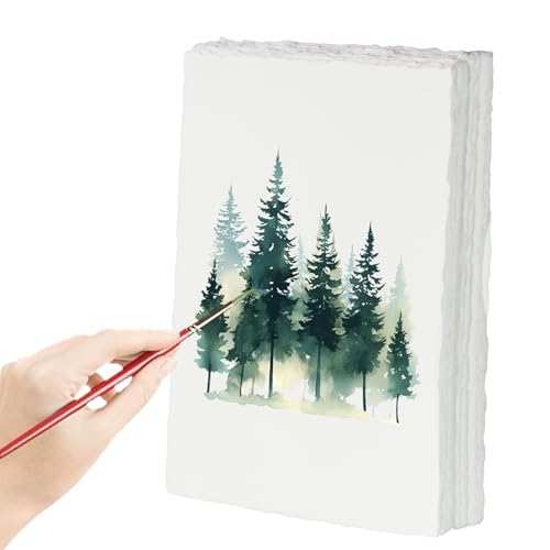 Feuilles Papier Aquarelle A6 300g/m²