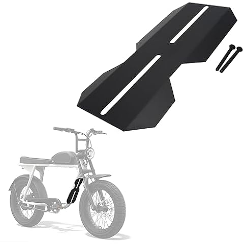 Runfarr Middle Fender for Super 73,Middle Mudguard Mud Guard Iron for Electric Bike Super 73 S1/Super 73 S2/Super 73 RX Black Cover