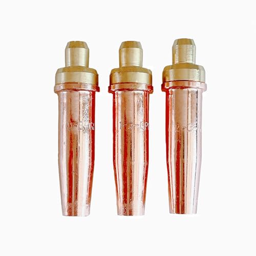 ALLZSMOOTHLY 0-3-GPN,1-3-GPN,2-3-GPN Propane/Natural Gas General Purpose Cutting Tips/Cutting Torch Tips,Victor Style,Pack of 3
