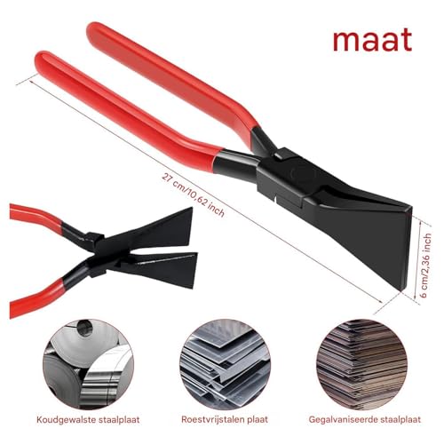 Pince à cintrer pour les surfaces et formes sans déformer le métal - 6