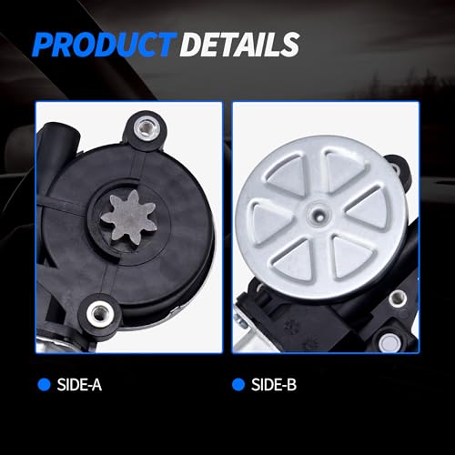 Image of HiSport 8340260G01 Power Window Lift Motor 2 Pins Replacement for Toyota 4Runner 1992-2002 Tailgate Window Motor,Compatible with Suzuki Lexus,Different Model Different Location