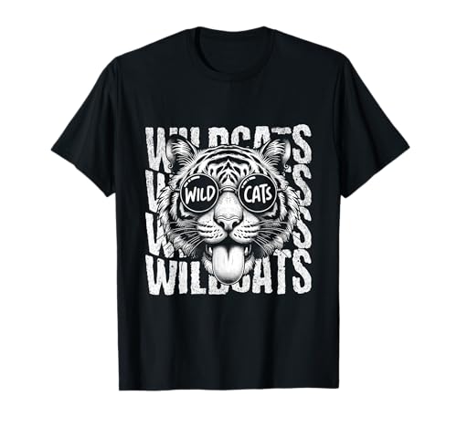Wildcats School Sports Fan Team Spirit Back to School T-Shirt