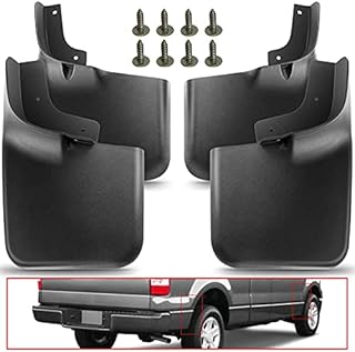 A-Premium Splash Guards Mud Flaps Mudflaps Replacement for Ford F-150 F150 2004-2014 with Factory Fender Flares 4-PC Set…