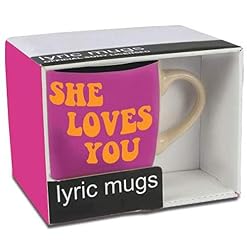 The Beatles – She Loves You Mug - Les Beatles, Paul McCartney, John Lennon, RIngo Starr, George Harrison