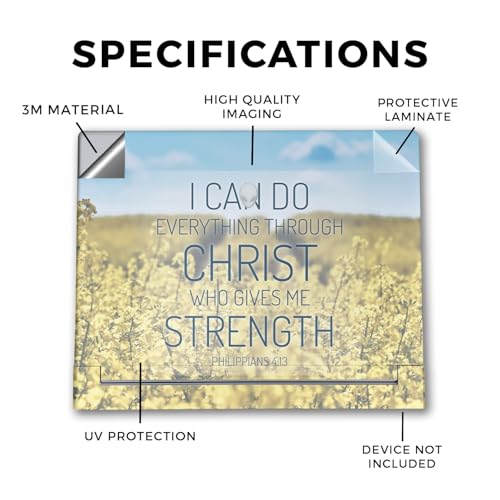 Image of Laptop Skin Compatible with Alienware X16 R2 (2024) - Through Christ - Premium 3M Vinyl Protective Wrap Decal Cover - Easy to Apply | Crafted in The USA by MightySkins