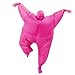 RHYTHMARTS Inflatable Costume Full Body Suit Halloween Christmas Costumes Fancy Dress Adult (Rose)