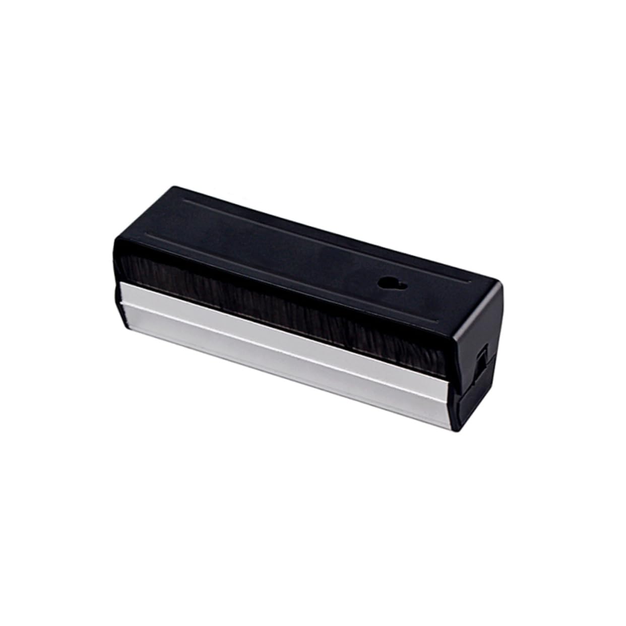 Holibanna Cepillo de Limpieza Negro Fórmula Ecológica en Aleación de Aluminio de Vinilo y Diseño Agujero para Colgar para Tocadiscos Adecuado para Fonógrafos