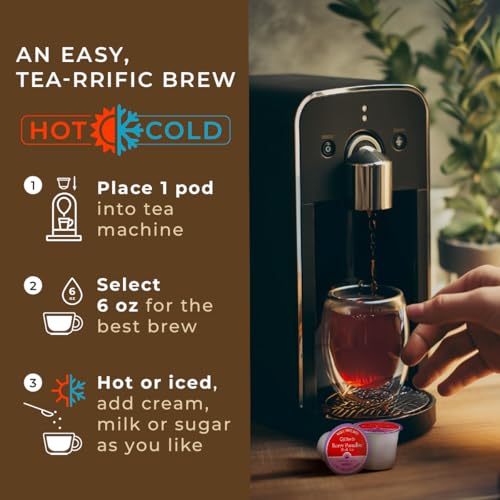 Image of Berry Paradise Tea Pod (16 Count) - 100% Natural Caffeinated Black Tea