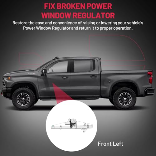 Image of BDFHYK 748-015 Power Window Regulator with Motor Front Left Compatible with Nissan Rogue 2014-2020