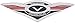 Kawasaki Vulcan Wing Logo Patch Measures 5 Inches K5609402BKSM