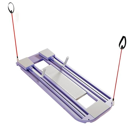 Tabla de presión | Tabla de fitness antideslizante | Tabla de ejercicio de entrenamiento humanizada 4 en 1 | Tabla de alta resistencia con cuerda de tensión | Tabla de flexiones plegable para un