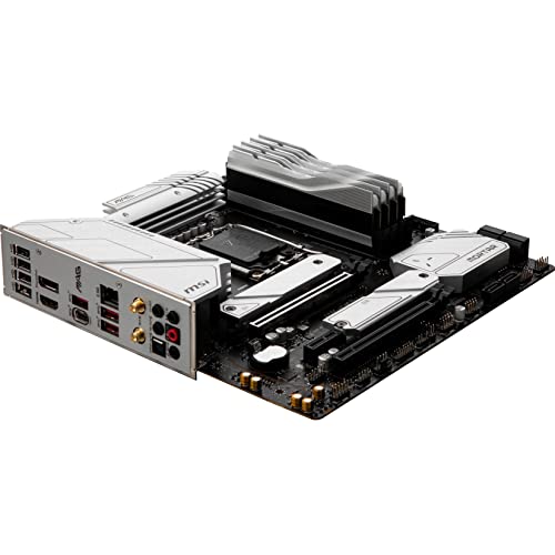 Image of MSI MAG B660M Mortar WiFi Motherboard, Micro-ATX - Supports Intel 12th Gen Core Processors, LGA 1700 - DDR5 Memory Boost 6200+MHz /OC, PCIe 4.0 & 3.0 x16 Slots, 2 x M.2 Gen4 Slots, Wi-Fi 6E